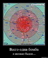 Всего одна бомба а сколько быдла...