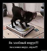 йа злобный вирус!!! ты словил вирус, сцуко!!!