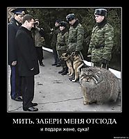 МИТЬ, ЗАБЕРИ МЕНЯ ОТСЮДА и подари жене, сука!