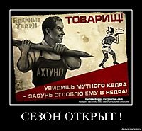 СЕЗОН ОТКРЫТ ! 