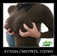 В ГЛАЗА СМОТРЕТЬ, СЦУКО! 