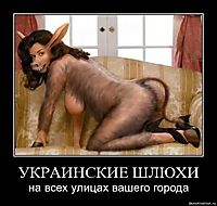 УКРАИНСКИЕ ШЛЮХИ на всех улицах вашего города