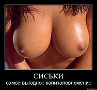 СИСЬКИ самое выгодное капиталовложение