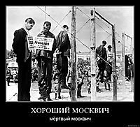 ХОРОШИЙ МОСКВИЧ мёртвый москвич
