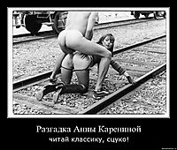 Разгадка Анны Карениной читай классику, сцуко!