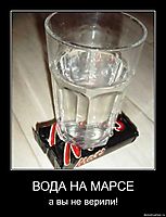 ВОДА НА МАРСЕ а вы не верили!