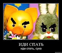 ИДИ СПАТЬ иди спать, сука