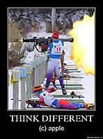 THINK DIFFERENT (с) apple