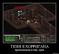 ТКНИ В ХОРРИГАНА критическим в пах, сука