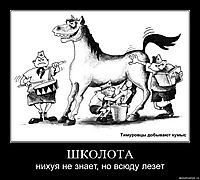 ШКОЛОТА нихуя не знает, но всюду лезет