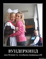 ВУНДЕРКИНД он в 10 понял то, что обычно понимаешь в 30