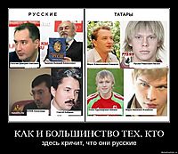КАК И БОЛЬШИНСТВО ТЕХ, КТО здесь кричит, что они русские