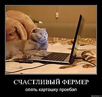 СЧАСТЛИВЫЙ ФЕРМЕР опять картошку проебал
