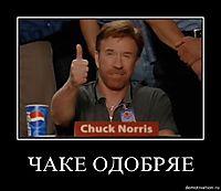 ЧАКЕ ОДОБРЯЕ 