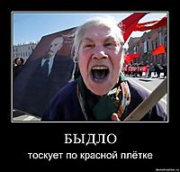 БЫДЛО тоскует по красной плётке