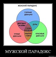 МУЖСКОЙ ПАРАДОКС 