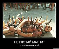 НЕ ГЛОТАЙ МАГНИТ в магазине ножей