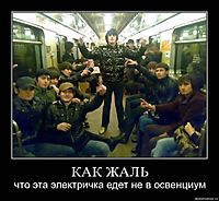 КАК ЖАЛЬ что эта электричка едет не в освенциум