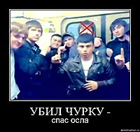 УБИЛ ЧУРКУ - спас осла