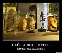 ПЕЙ. КОЛИСЬ. КУРИ... родишь ещё смешнее!..