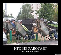 КТО НЕ РАБОТАЕТ тот в шезлонге