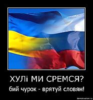 ХУЛі МИ СРЕМСЯ? бий чурок - врятуй словян!