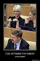 ГДЕ ЛУЧШИЕ ТУСОВКИ? у нас в думе!