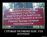 СУРОВЫЕ ЧЕЛЯБИНСКИЕ  ГЕИ демотивируют.