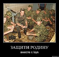 ЗАЩИТИ РОДИНУ вместе с lays