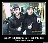 КУХОННЫЙ НОЖИК И ПНЕВМО ПМ без них кавказ не сила