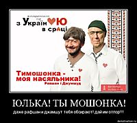 ЮЛЬКА! ТЫ МОШОНКА! даже рафшан и джамшут тебя обсирают! дай им отпор!!!