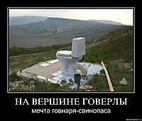 НА ВЕРШИНЕ ГОВЕРЛЫ мечта говнаря-свинопаса