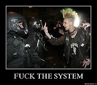 FUCK THE SYSTEM 