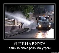 Я НЕНАВИЖУ ваши кислые рожи по утрам