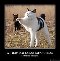 А Я ИДУ ВСЯ ТАКАЯ ЗАГАДОЧНАЯ и типа его не вижу...