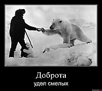 Доброта удел смелых
