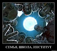 СЕМЬЯ, ШКОЛА, ИНСТИТУТ 