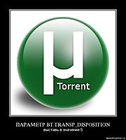 ПАРАМЕТР BT.TRANSP_DISPOSITION выставь в значение 5