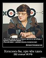 Казалось бы, при чём здесь 282 статья УК РФ