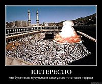 ИНТЕРЕСНО что будет если мусульмане сами узнают что такое терракт