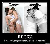 ЛЕСБИ в теории куда привлекательней, чем на практике