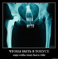 ЧТОБЫ БЫТЬ В ТОНУСЕ надо чтобы тонус был в тебе