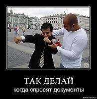 ТАК ДЕЛАЙ когда спросят документы