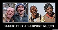 БЫДЛО ОНО И В АФРИКЕ БЫДЛО 