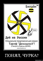 ПОНЯЛ, ЧУРКА? 