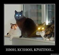 НЕОН, КСЕНОН, КРИПТОН... 
