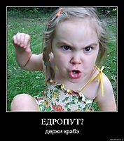 ЕДРОПУТ? держи крабэ