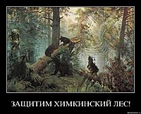ЗАЩИТИМ ХИМКИНСКИЙ ЛЕС! 