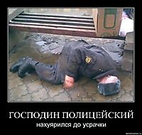 ГОСПОДИН ПОЛИЦЕЙСКИЙ нахуярился до усрачки