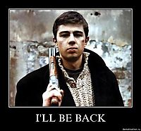 I'LL BE BACK 